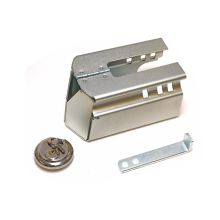 Diebstahlsicherung klappbar + Riegel + Schloss