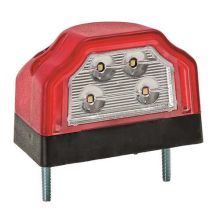 Fristom Kennzeichenleuchte LED | 12/24 | V 96 x 66 x 64mm | CE, ECE-R10 / R7 / R4