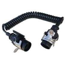 EBS-Spiralkabel. 24 V. 4.0 m 2 Stecker. 7-polig