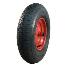 Kings Tire Luftreifen + Rad 4.80/4.00-8 V-6635 4Pr + 2.50Ax8 Et0 Rollenlager Stahl Rot