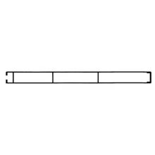 Alu-Prof.30x2.5Cm P/Ml=7.50M Geschl.+Nut