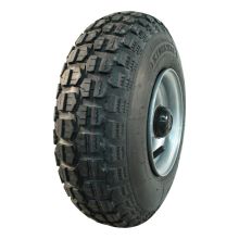 Kings Tire Luftreifen + Rad 4.00-6 V-6632 4Pr + 4.50Ax6 Et0 Nl88 A3 Stahl Grau