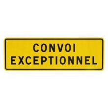 Convoi Exceptionel. Aluminiumplatte 1200 x 400 mm