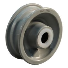 Novio Rad 1.25X3.8 (200X50 + 7 X 1 3/4) Rollenlager Ø20 Nl60 Kunststoff Grau