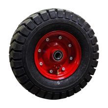 Duro Luftreifen + Rad 5.00-8 Hf-281 10Pr + 3.00D-8 Et0 Nl100 A4 Stahl Rot