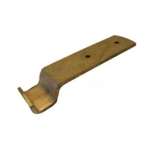 Spannbügelgegenhalte, verzinkt - Flach