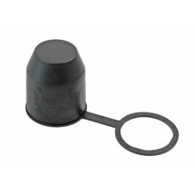 Anhängerkupplungs-Schutzkappe mit Sicherungsring, Weich-PVC