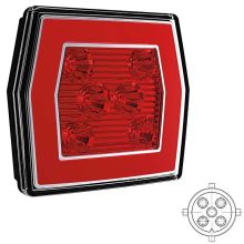 Fristom LED-Nebelschlussleuchte mit Rücklicht | 12-36V