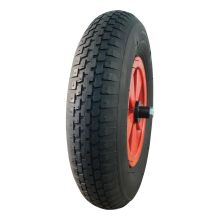 Kings Tire Luftreifen + Rad 4.80/4.00-8 V-6635 4Pr + 2.50Ax8 Nl75 Kunststoff Rot