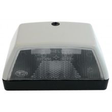 Hella Hella Kennzeichenbeleuchtung 12/24V Ggvs, graues Gehäuse