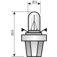 NARVA Bax-Lampe - Narva 24V 1.2W