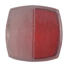 Aspock Squarepoint Url einzelnes Glas rot/klar