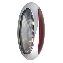 LED Autolamps Umrissleuchte | 70 x 35 x 20 mm | 40mm | Rot/Weiß | Links oder Rechts (Universal) | Kabel 300mm | Ip67 | 12/24 V | CE, ECE-R10 / R7