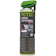 Petec Service. Haftschmierstoffspray. transparent. 500 ml