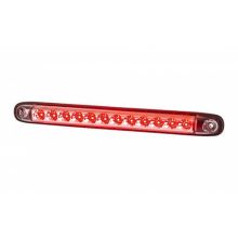 Tralert LED Kabel Rückleuchte Universell 257 X 27 X 20Mm Bremslicht Blitzlicht Rückleuchte 230Mm Ip68 12/24 V Ce, Ece-R10 / R7