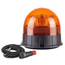 Vignal LED-Rundumleuchte Orange Magnetfuß 10/30 V Spiralkabel mit Zigarettenanzünderstecker