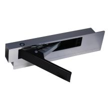 Novio Bordwandverschluss - Aluminium mit Stahlgriff (Schwarz) 400Mm