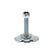 Schraubfitting mit Mutter. M8 Schraube 45 Mm lang. Verzinkt