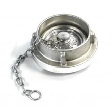 Aluminium Storz-Blindkupplung B-75. Ka 89 mm