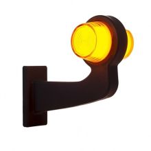 Horpol LED-Pendelleuchte Amber | abgewinkelter Arm | matte Linse | 12-24V