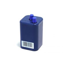Blockbatterie 6 V/7 Ah Zink-Kohle, Abmessungen 65X65X115