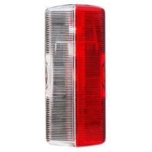 Ersatzglas für Umrissleuchte Jokon 12 V, Spl 07 rot/weiß