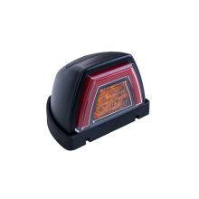 Horpol LED-Umrissleuchte Neon Rot inkl. Blinker 12-24V, 50Cm Kabel