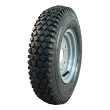 Narubb Luftreifen + Rad 4.80/4.00-8 S-2202 4Pr + 2.50Ax8H2 Et0 60/100/4 A3 Stahl Grau