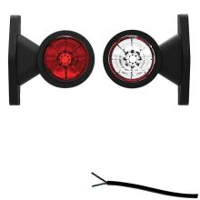 Fristom Umrissleuchte Rot/Weiß Universal 12/24V