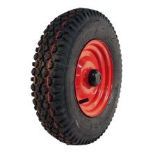 Kings Tire Luftreifen + Rad 4.80/4.00-8 V-6602 6Pr + 2.50Ax8H2 Et0 Nl100 70 N Stahl Rot