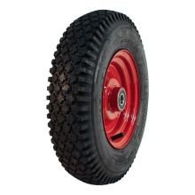Narubb Luftreifen + Rad 4.80/4.00-8 S-2202 4Pr + 2.50Ax8 Et0 Nl75 A3 Stahl Rot