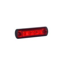 Horpol LED-Markierungsleuchte Rot mit Halterung | 12-24V | 50cm Kabel
