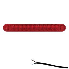 Fristom 3. Bremsleuchte Aufschraubbar 3500 Mm Mit Superseal Stecker 225X28X13Mm 12-24V Dc