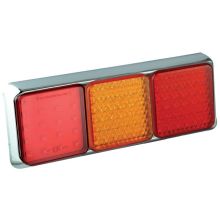 LED Autolamps LED-Kabel-Rückleuchte Universal | Bremslicht Blinker Nebelschlussleuchte Rücklicht | IP67 | 12/24 V | CE, ECE-R10 / R7 / R6 / R38