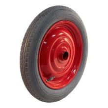 Kings Tire Luftreifen + Rad 12 1/2 X 2 1/4 (2.25-8) V-6511 4Pr + 12 1/2X2 1/4 Et0 Nl60,5 31 A4 Stahl Rot