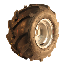 Duro Luftreifen + Rad 21X11.00-8 Hf-255 4Pr + 7.00Bx8H2 Et0 60/100/4 A3 Stahl Grau