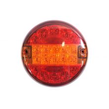 Runde LED-Rückleuchte. Bbs. Li/Re. 12/24V