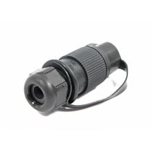 Stecker. 3-polig mit Kappe. 6-24 V