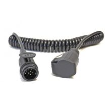 Menbaa Spiralkabel 12V. 13-poliger Stecker. 13-polige Kupplungsdose