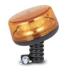 AJ.BA Rundumkennleuchte Orange Led 12-24V Aufsteckbefestigung - Flexibler Fuß 1800lm Flachsteckanschluss
