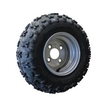 Kings Tire Luftreifen + Rad 16X6.50-8 V-8505 2Pr + 5.50X8H2 Et0 60/100/4 50 A6 Stahl Grau