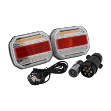 247 LED-Rückleuchtenset mit magnetischer Befestigung 24V kabelloser Can-Bus-Transmitter nur für 24V geeignet