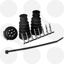Aspock Bajonett-Steckverbindersatz | 8SW/pin/+socket
