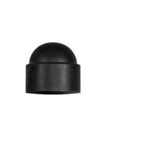 Knott Mutterkappe Schwarz Kunststoff M12/Sw19