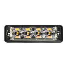 ElectraQuip Ultraflacher Slimline LED-Blitzer 4 LEDs | Weiß | 10-30V