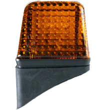 Tralert LED Volvo Dachleuchte Amber mit schrägem Fuß 24 V