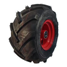 Duro Luftreifen + Rad 21X11.00-8 Hf-255 4Pr + 7.00Bx8H2 Et0 Nl150 A3 Stahl Rot Links