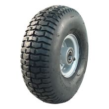 Kings Tire Luftreifen + Rad 11X4.00-4 V-3502 4Pr + Et0 Kugellager Ø25 Nl75 42 A4 Stahl Grau