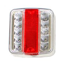 LED-Rückleuchte 98X105Mm 4 Funktionen, 14 LEDs