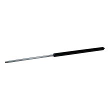 Hahn Gasdruckfeder (G) 14-28 300mm 696mm Zylinder mit 2-Komponenten-Lack Tiefschwarz Ral 9005